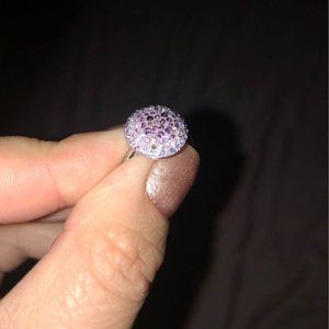 Swarovski pink crystal 💓 Ring